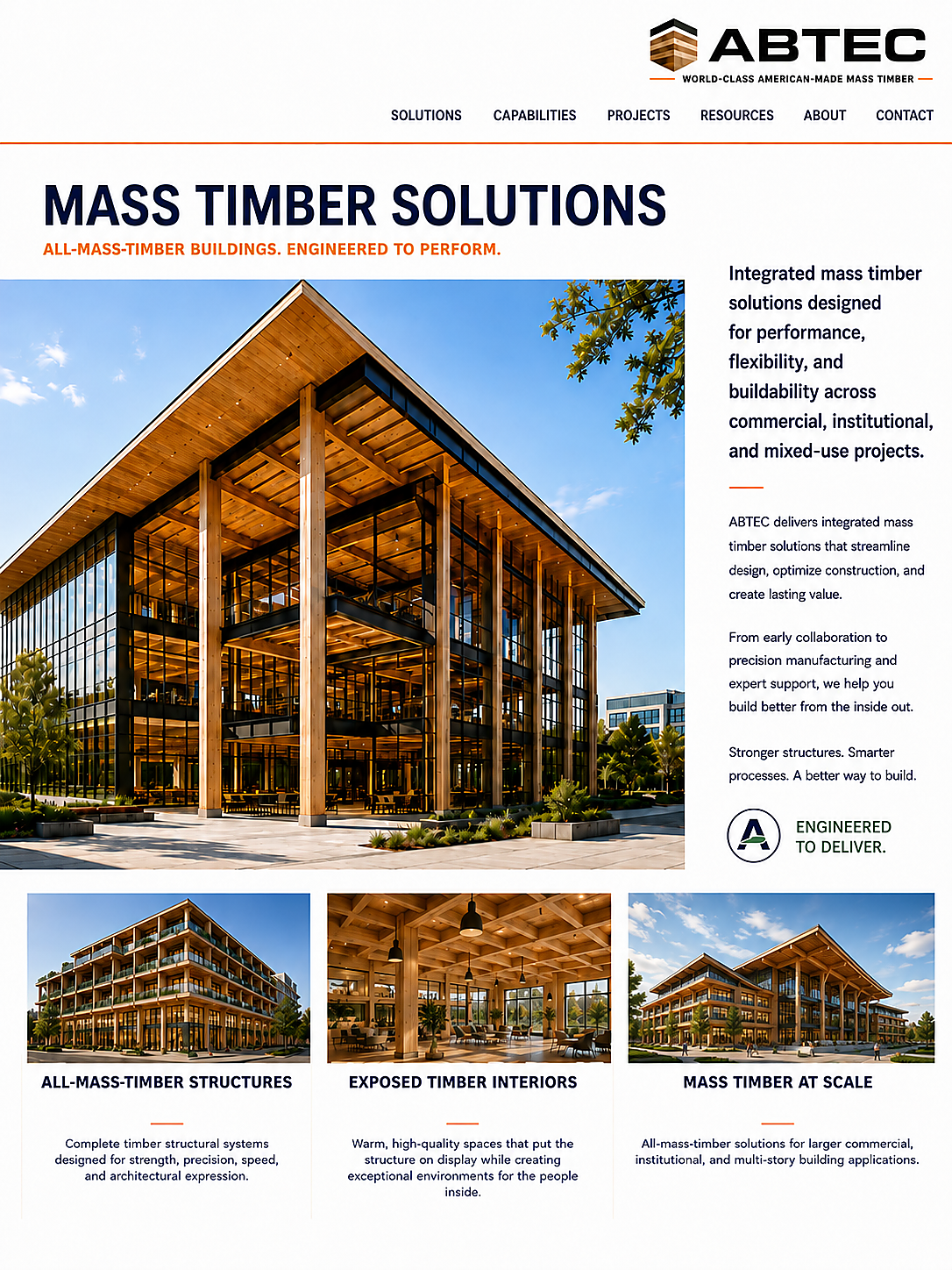 Mass Timber Solutions