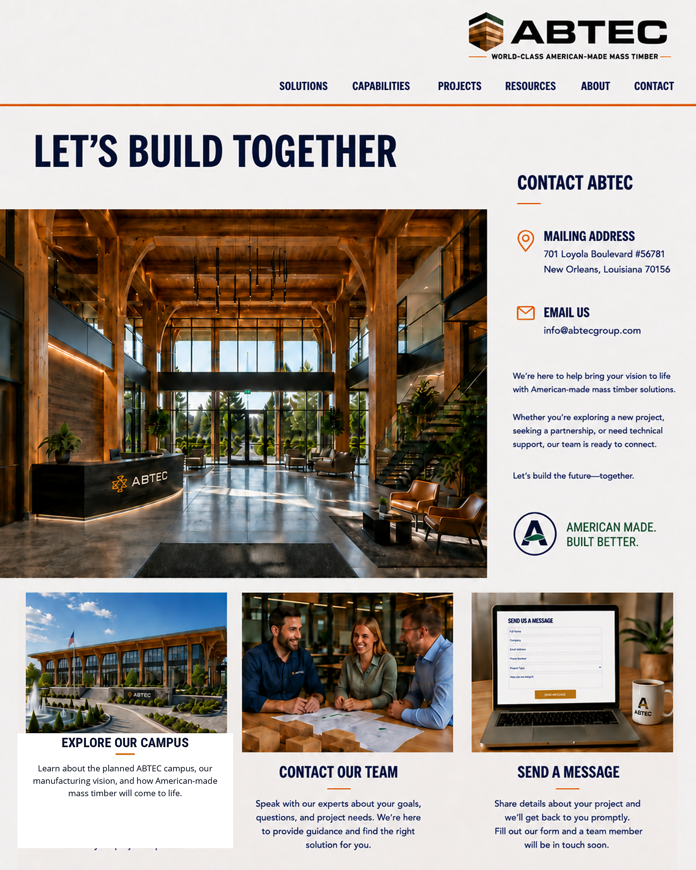 Contact ABTEC