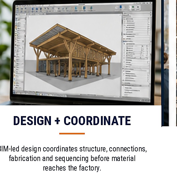 TimberShield-treated mass timber component
